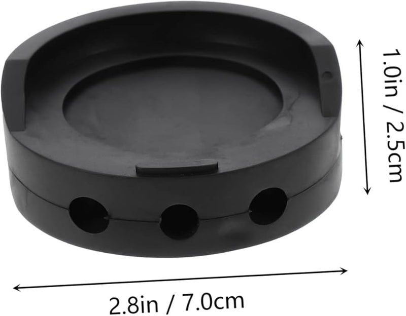 Veemoon Furniture Pads Set For Chairs Tables Easy Install Reduces Noise Black - Image 2